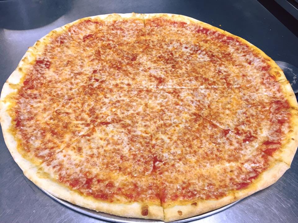 Order Regular Cheese Pizza Slice - Slice food online from La Vera Pizzeria store, Feasterville-Trevose on bringmethat.com