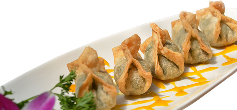 Order A5. Crispy Watercress and Soy Cheese Wontons food online from Wild store, Brooklyn on bringmethat.com