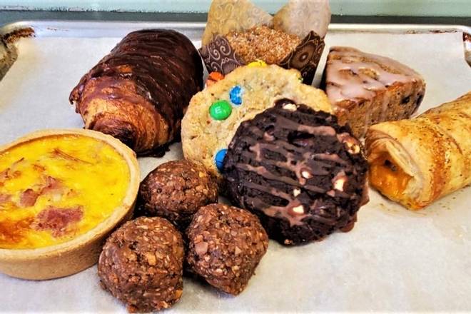 Order Dirty Dozen Pastry Box food online from The Lucky Break Bakeshop store, Greenwood Village on bringmethat.com