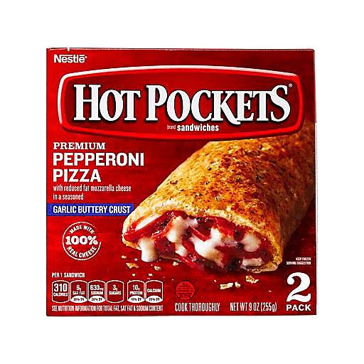 Order Hot Pocket Pepperoni Pizza (9 OZ) 40583 food online from BevMo! store, Greenbrae on bringmethat.com
