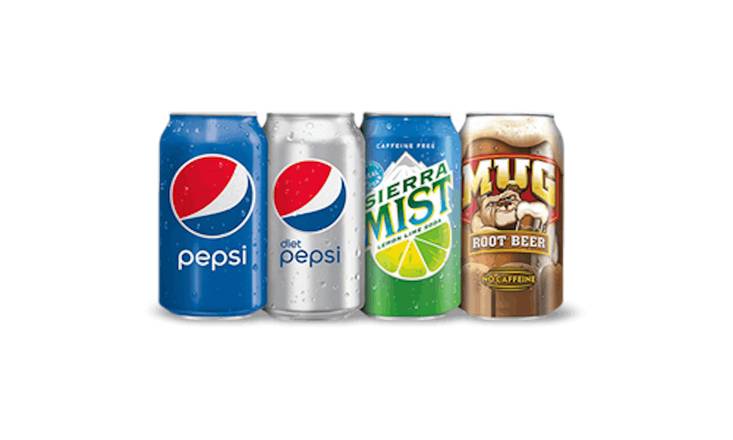 Order Soda - Cans food online from Famous Daves store, Roseville on bringmethat.com