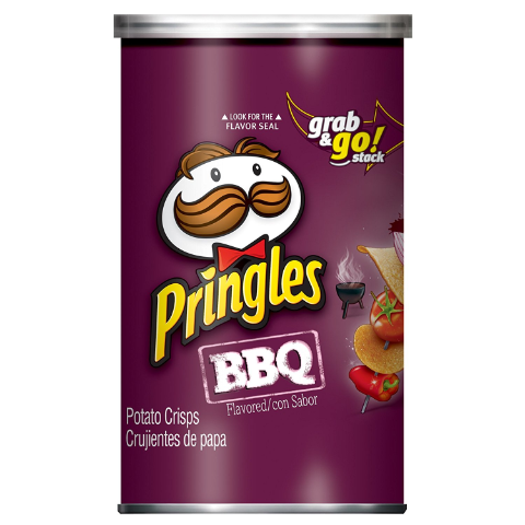 Order Pringles BBQ 2.3oz food online from 7-Eleven store, Monsey on bringmethat.com