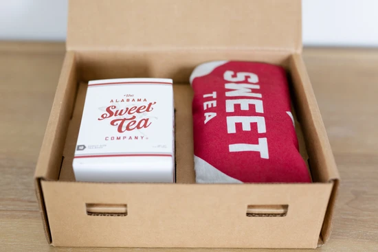 Order Gift Box with Shirt and Box Tea food online from Alabama Sweet Tea Co Llc store, Montgomery on bringmethat.com