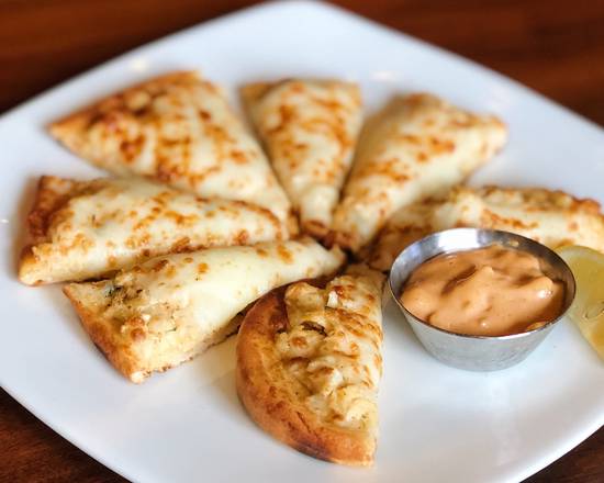 Order Canyon Crab Flatbread food online from Sedona Taphouse store, Midlothian on bringmethat.com