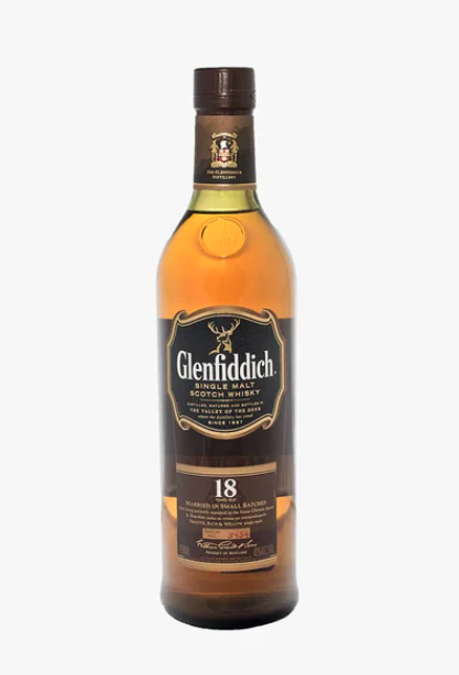 Order Glenfiddich 18 Year 750ml food online from Terners Liquor store, Los Angeles on bringmethat.com