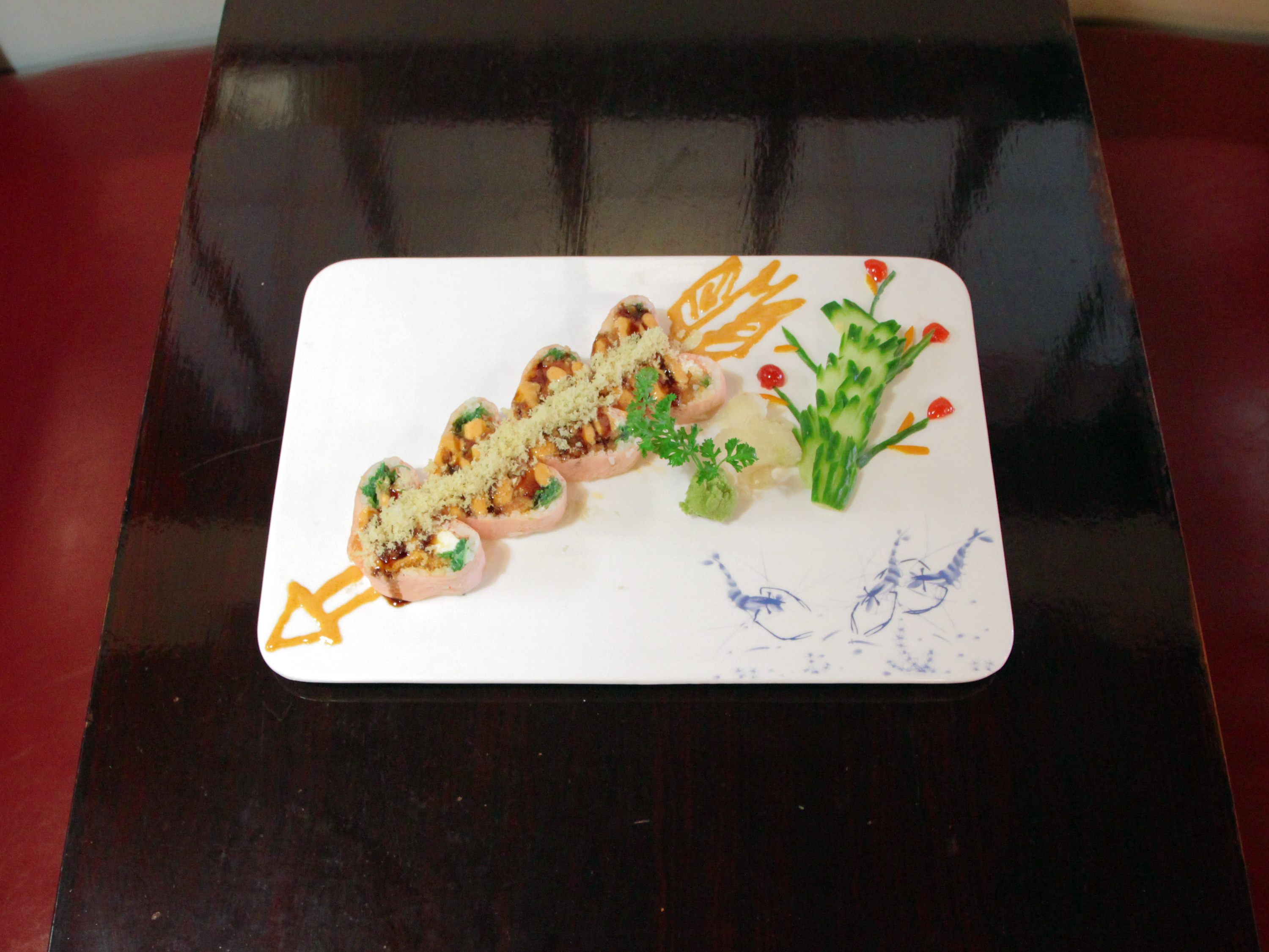 Order 8 Piece Sweet Heart Roll food online from Sakura Japanese Hibachi & Sushi store, Reynoldsburg on bringmethat.com