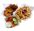 Order Chicken Finger Plate food online from Saco House of Pizza store, Saco on bringmethat.com