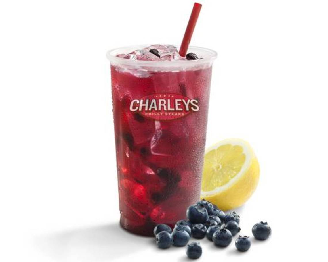 Order Real Fruit Blueberry Lemonade food online from Charleys Cheesesteaks store, Universal City on bringmethat.com