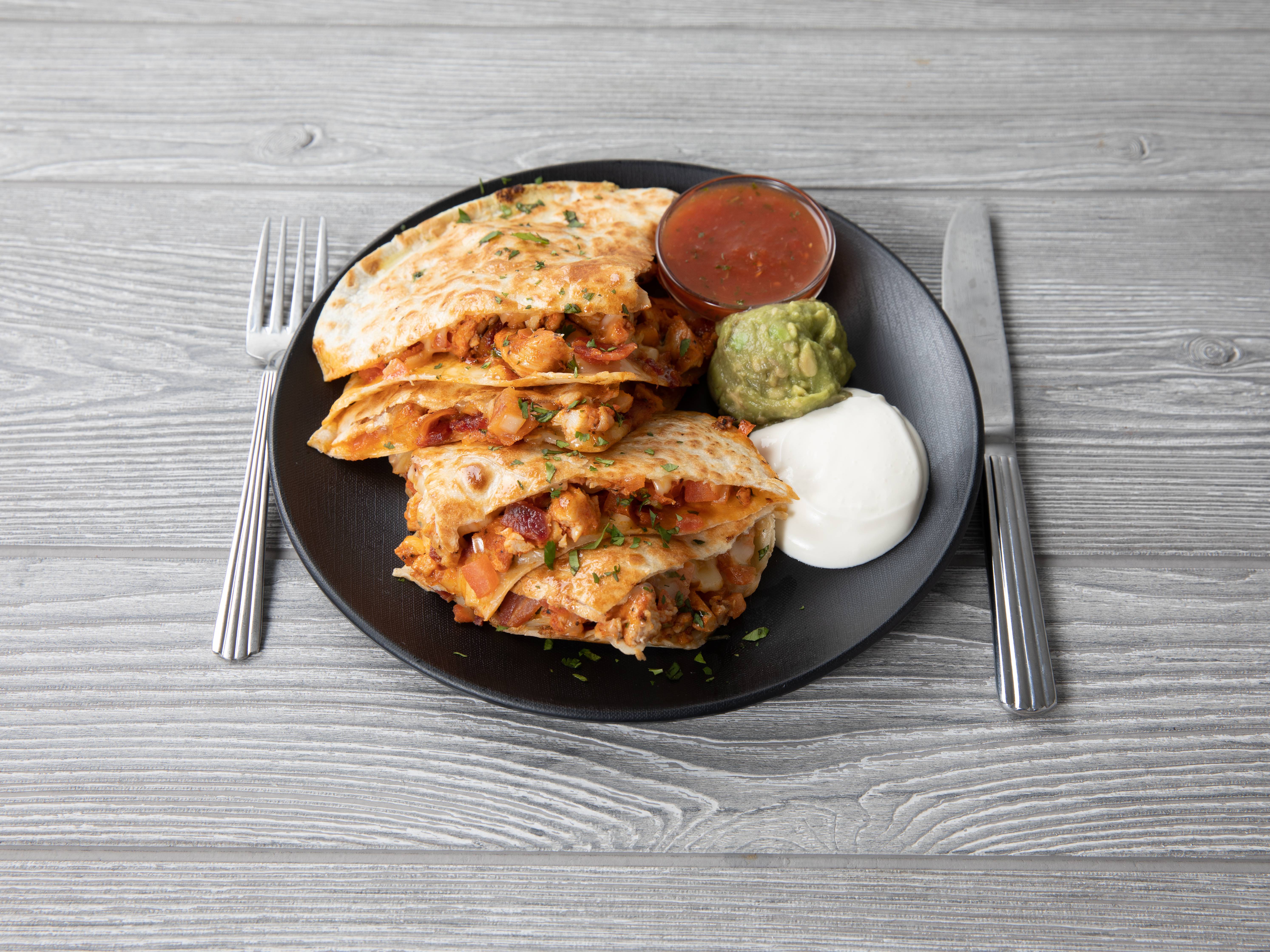 Order Quesadilla food online from Camino Taco And Tequila Bar store, Cleveland on bringmethat.com