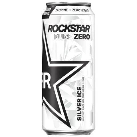 Order Rockstar Pure Zero Silver Ice 16oz food online from 7-Eleven store, Poway on bringmethat.com