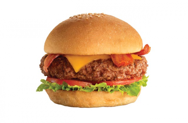 Order New Orleans Cajun Burger food online from Fuddruckers store, Glendale on bringmethat.com