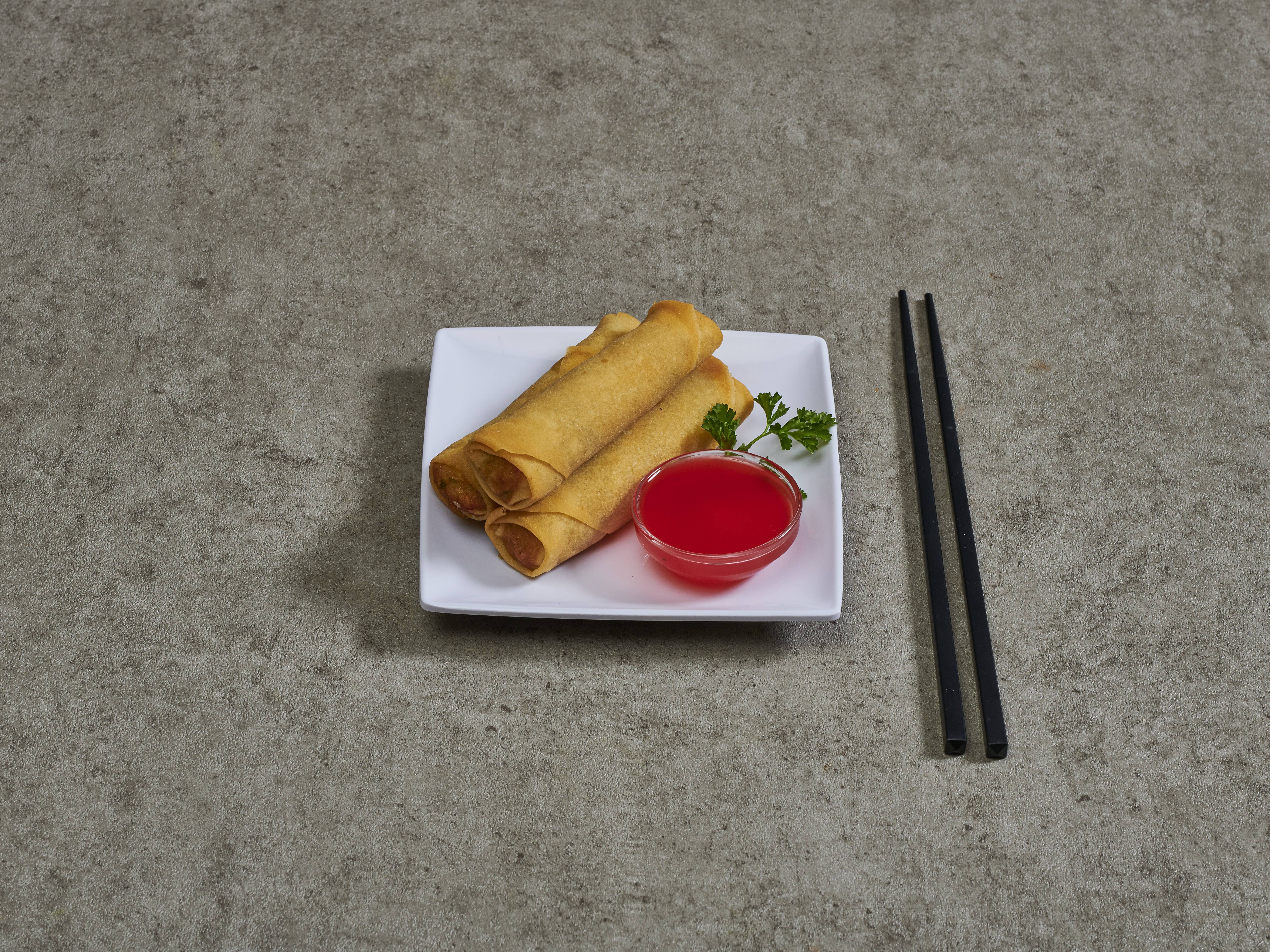Order 1. 2 Vegetable Egg Rolls food online from Empire Palace store, Fort Collins on bringmethat.com