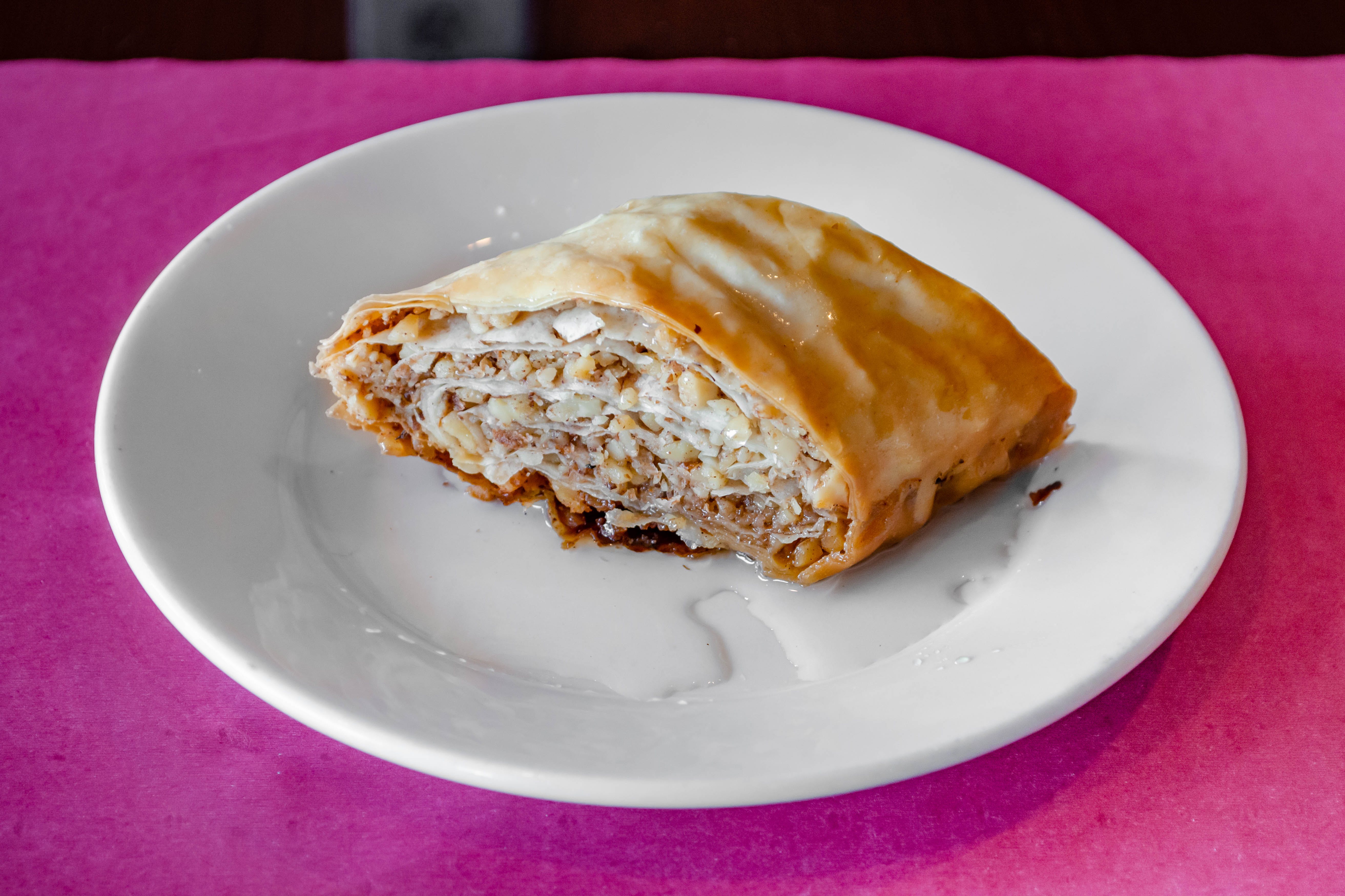 Order Baklava - Dessert food online from Mykonos Restaurant store, North Arlington on bringmethat.com