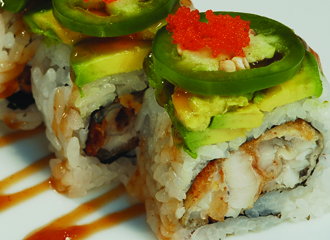 Order Fried Catfish Roll food online from Sushi Town store, Beaverton on bringmethat.com