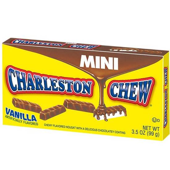 Order Mini Charleston Chew Vanilla Flavored Theater Box food online from Exxon Food Mart store, Port Huron on bringmethat.com