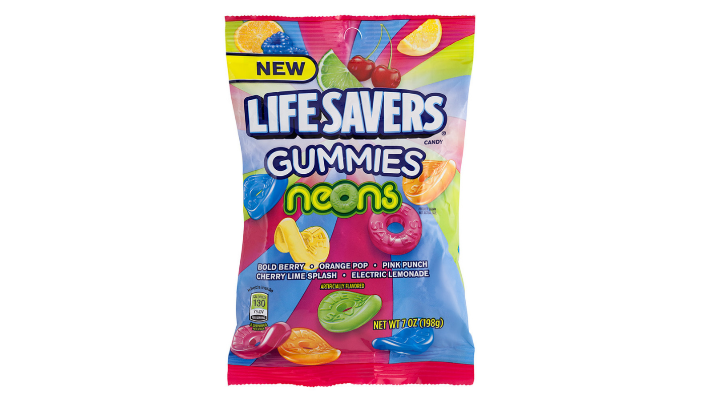 Order Life Savers Gummies Neons 7oz food online from JR Food Mart store, Camarillo on bringmethat.com