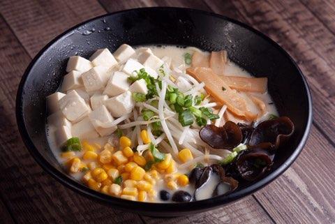 Order Vegetable Ramen (Meatless Broth) food online from Ramen 101 store, Livermore on bringmethat.com