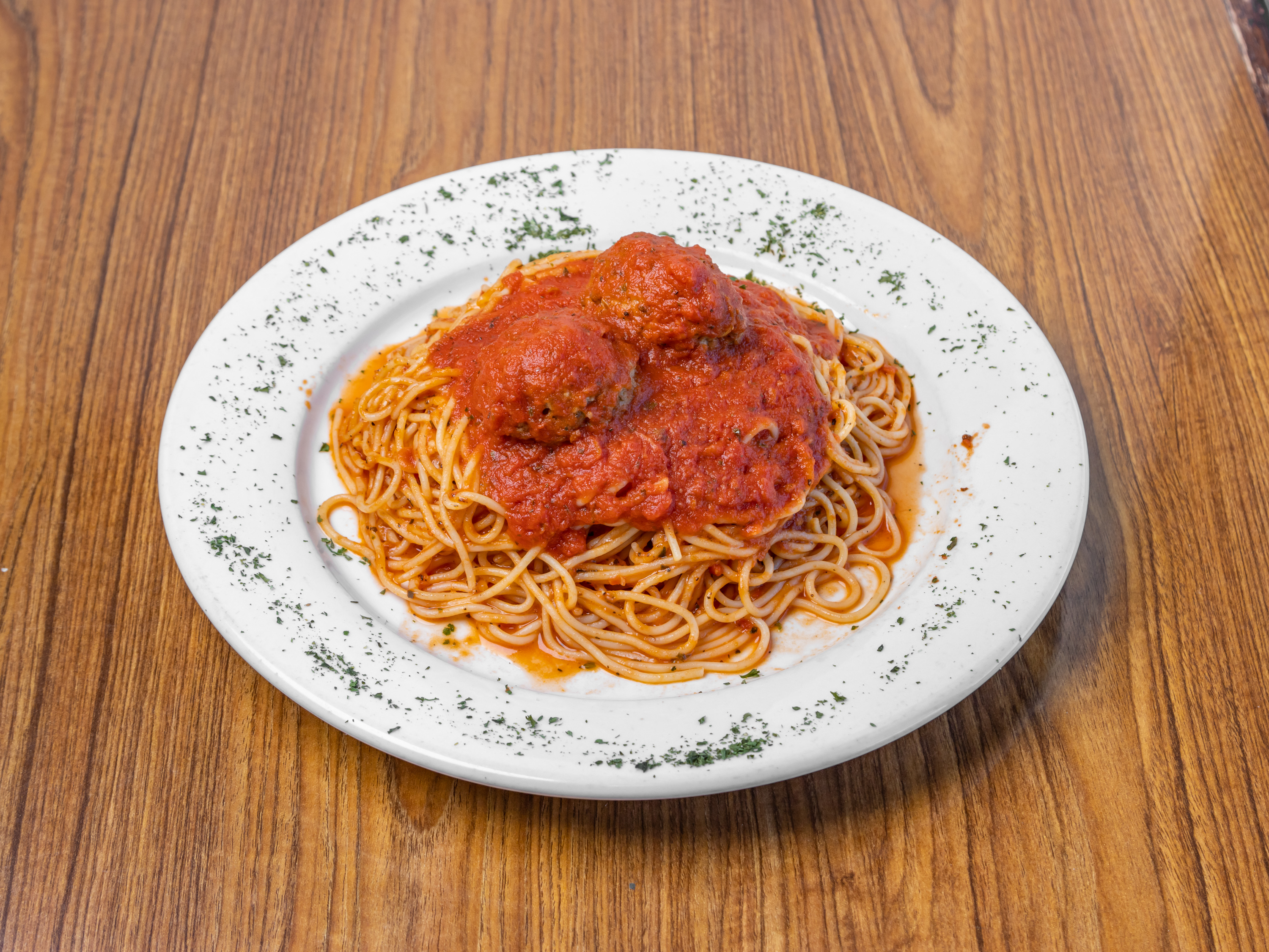 Order Pasta with Meatballs food online from Joe's Pizza Pasta store, Southlake on bringmethat.com