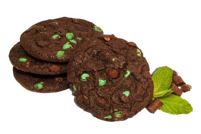 Order Double Chocolate Mint food online from Alibi Cookies store, Saint Louis on bringmethat.com