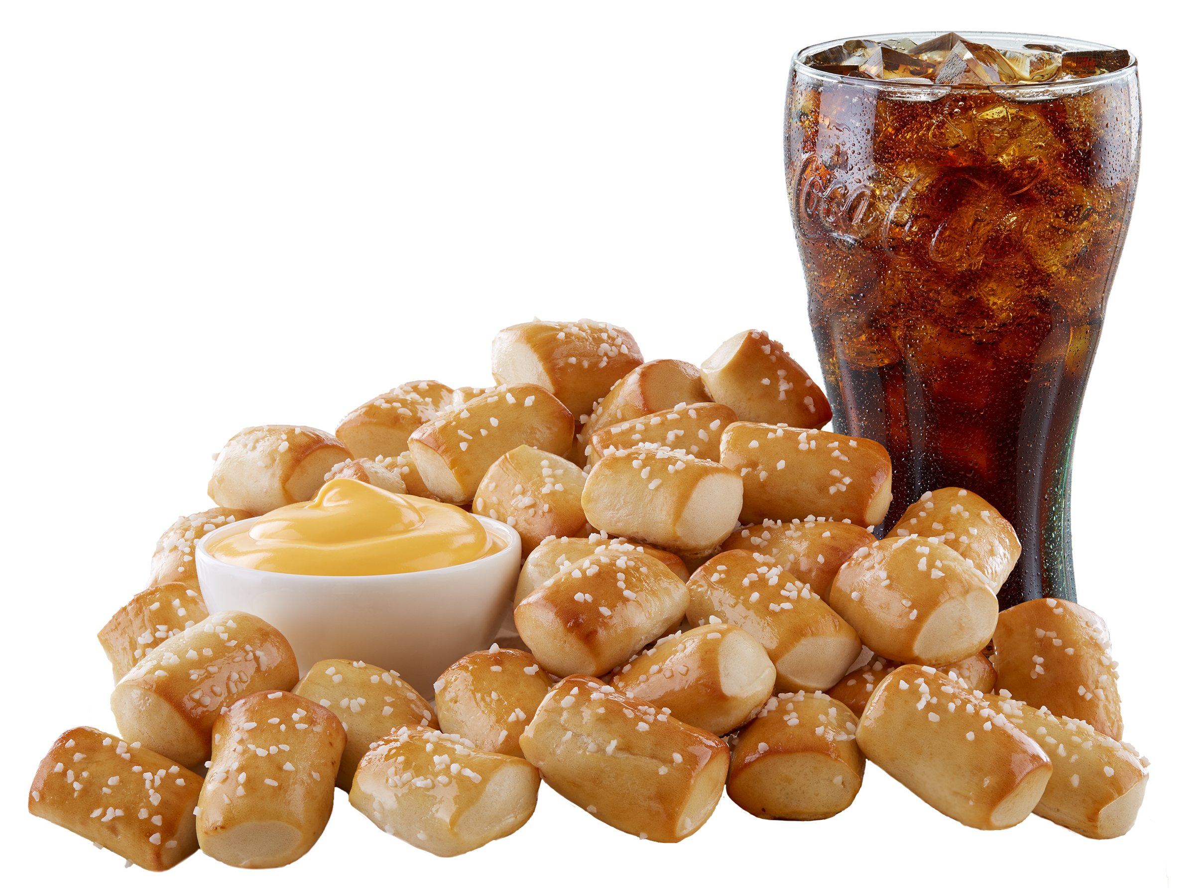 Order Bites, Sauce and Large Soda Combo food online from Pretzel Time store, Ashland on bringmethat.com
