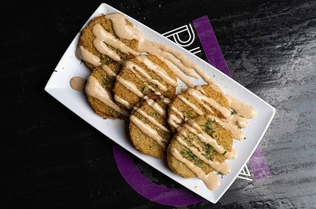 Order Fried Green Tomatoes food online from Phlavz store, Orland Park on bringmethat.com