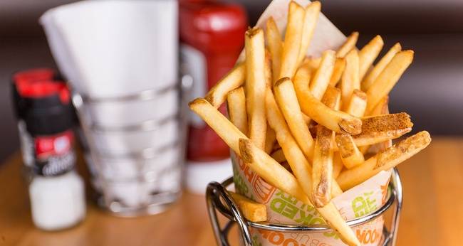 Order French Fries food online from Hook Burger Bistro store, Burbank on bringmethat.com