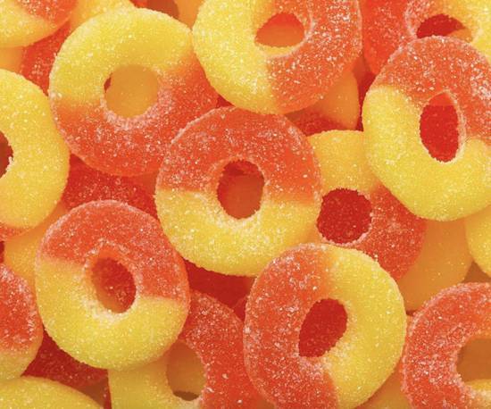 Order Sour Peach Rings food online from Chef Choice- Blackhawk store, Chicago on bringmethat.com