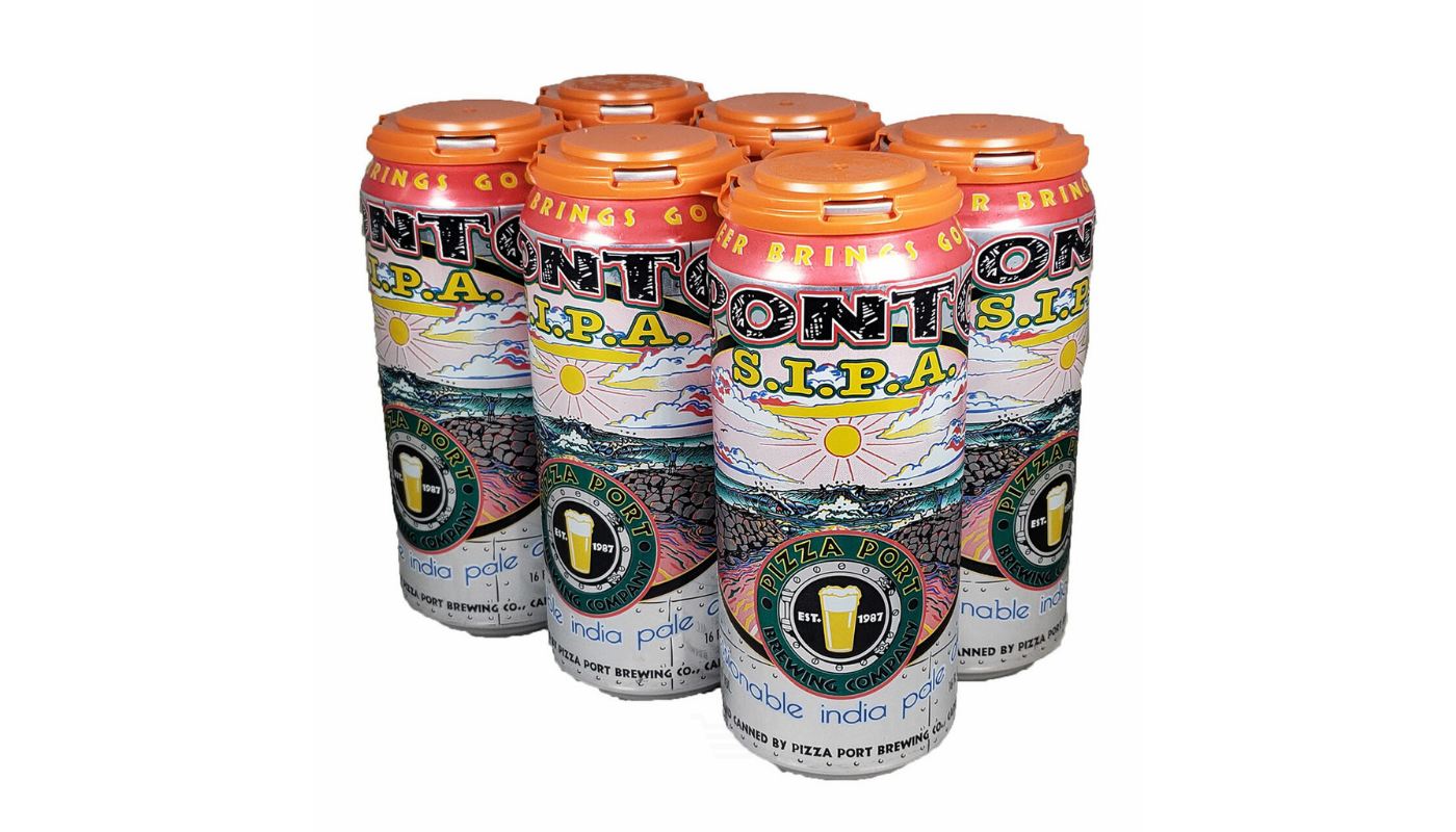 Order Pizza Port Ponto Sipa 6 Pack 16oz Cans food online from Spikes Bottle Shop store, Chico on bringmethat.com