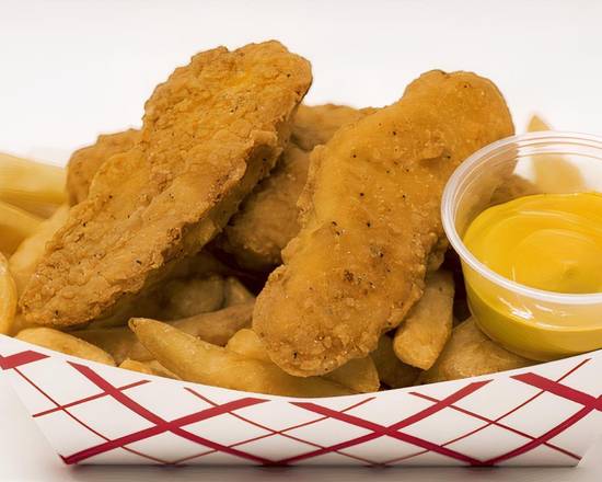 Order Basket of Chicken Strips food online from Pita Plus store, Greensboro on bringmethat.com