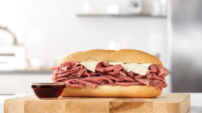 Order Half Pound French Dip & Swiss food online from Arby store, Chattanooga on bringmethat.com