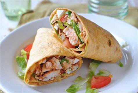 Order Buffalo Chicken Salad Wrap food online from Fresco Market & Catering store, Caldwell on bringmethat.com