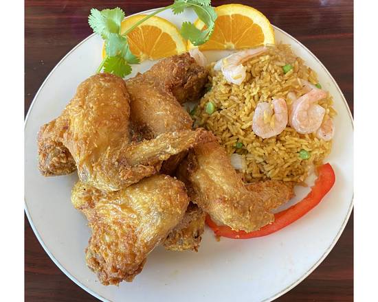 Order Chicken Wings (4 pcs) food online from Newchinaexpress store, Newport News on bringmethat.com