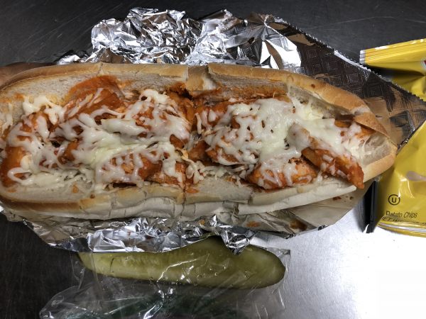 Order Hot Buffalo Chicken Sub  food online from Noho Pizza store, Albany on bringmethat.com