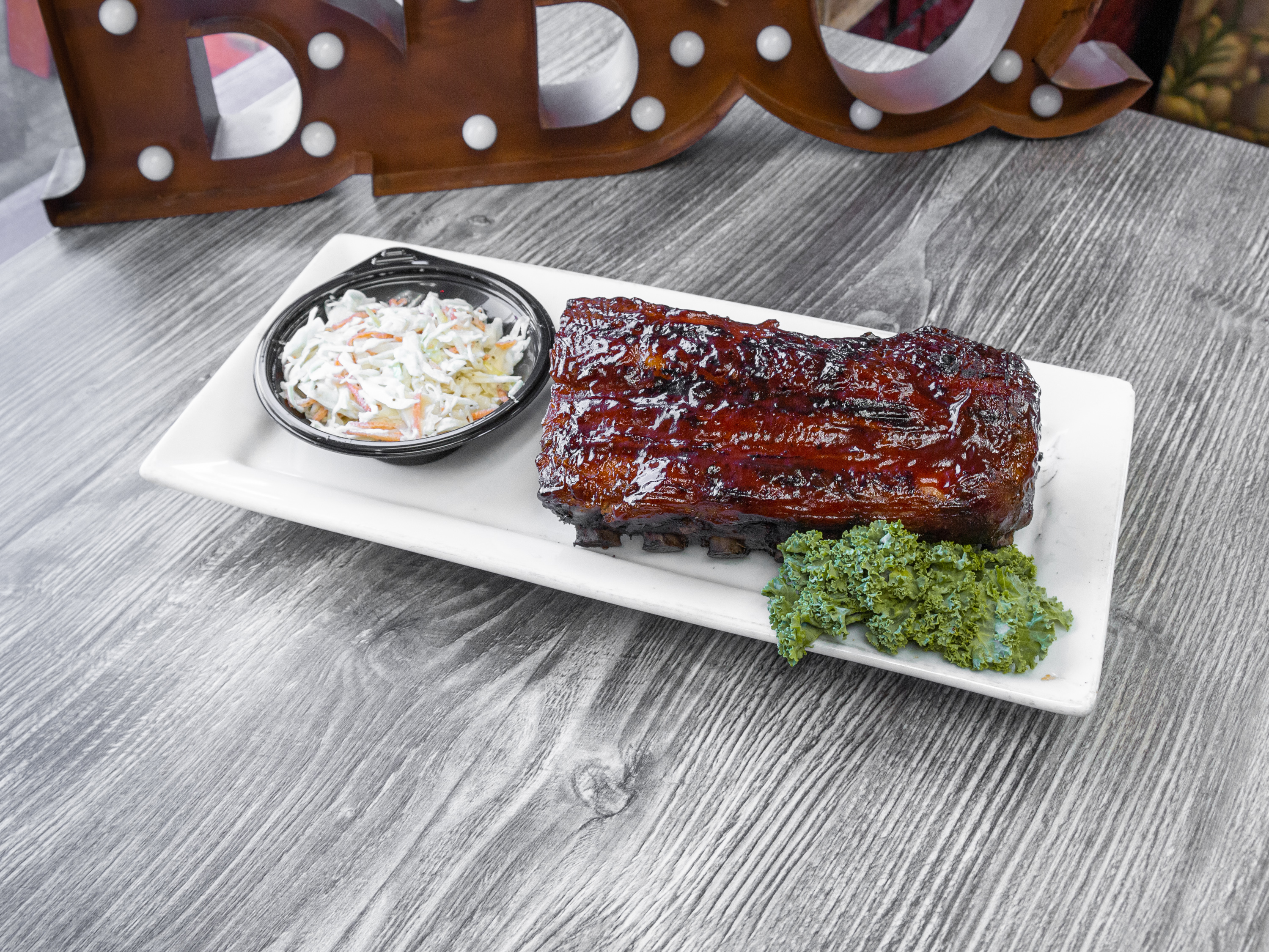 Order Half Rack Ribs food online from Hot Off The Coals store, Easton on bringmethat.com