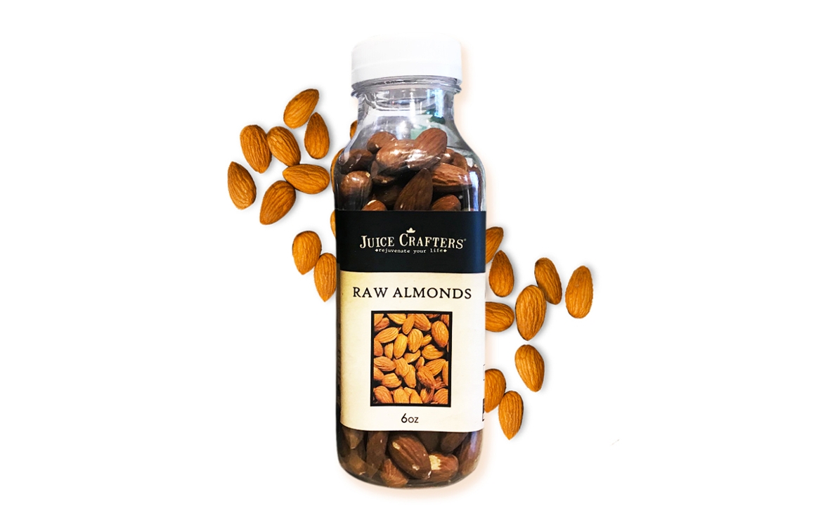 Order JC - Almonds food online from Juice Crafters store, Los Angeles on bringmethat.com