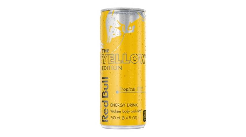 Order Red Bull Yellow Edition food online from La Fresca Pizza store, Houston on bringmethat.com