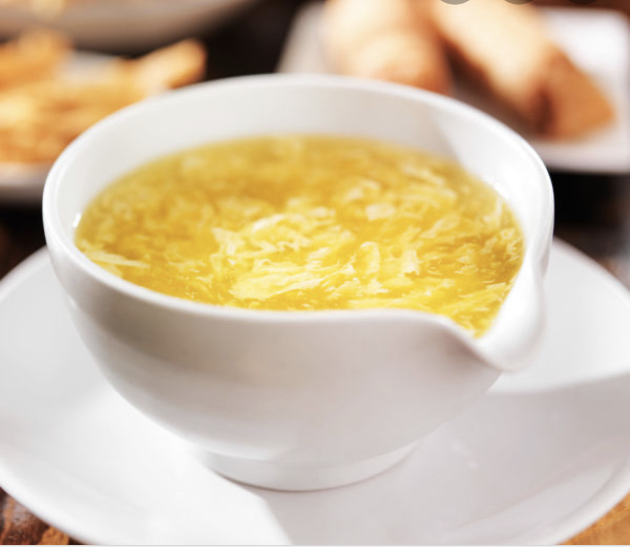 Order 25. Egg Drop Soup food online from Joy House store, Long Branch on bringmethat.com