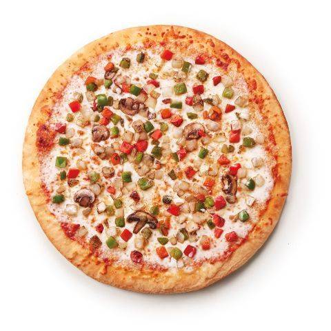 Order Large Pizza - Cheese + Fire Roasted Veggies food online from 7-Eleven store, San Jose on bringmethat.com