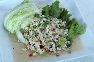 Order 19. Chicken Lettuce Wrap food online from Miko Thai Kitchen store, Hudson on bringmethat.com