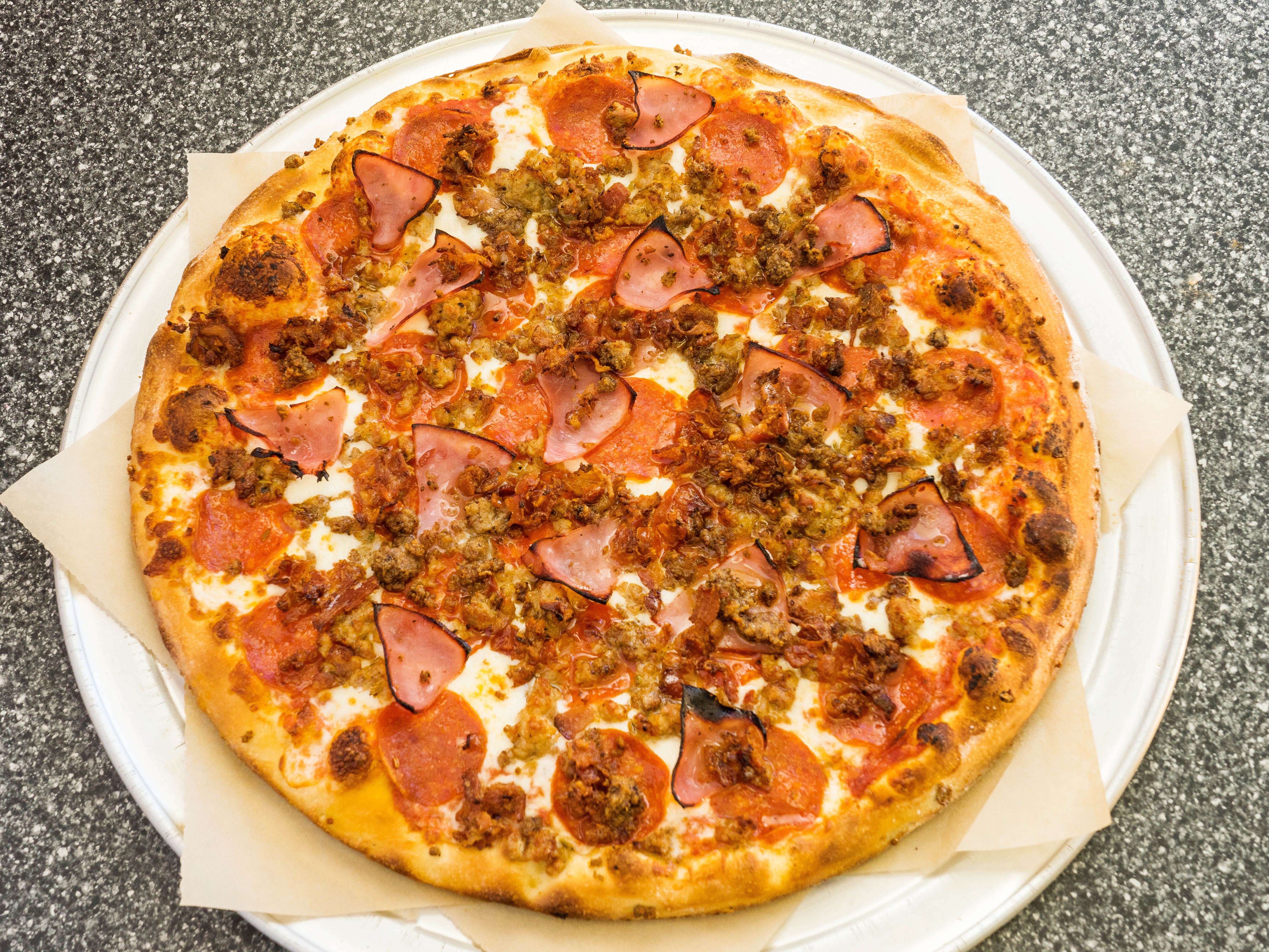 Order Meat Lover Pizza food online from San Clemente Pizza Co. store, San Clemente on bringmethat.com