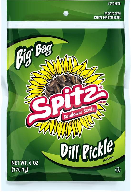 Order Spitz Sunflower Seeds Dill Pickle Flavored (6 oz) food online from Rite Aid store, Eugene on bringmethat.com