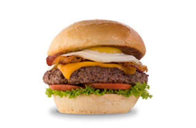 Order The Hangover Burger food online from Fuddruckers store, Ashburn on bringmethat.com