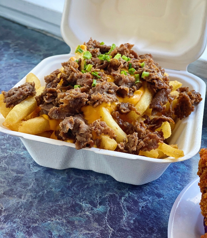 Order Steak and Cheese Fries food online from Crazy Good Kitchen store, Malden on bringmethat.com