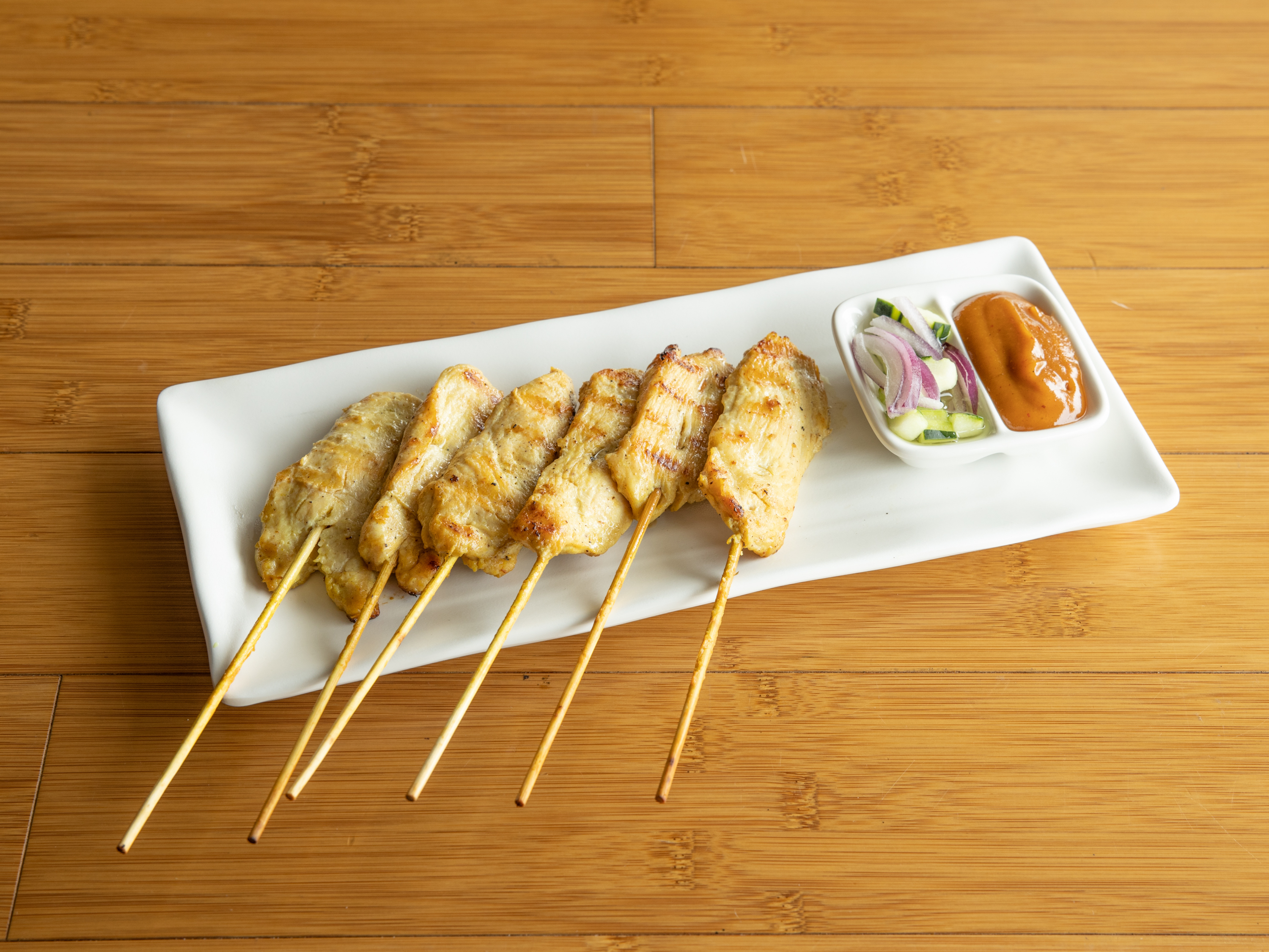Order Chicken Satay food online from The Basil store, Long Beach on bringmethat.com