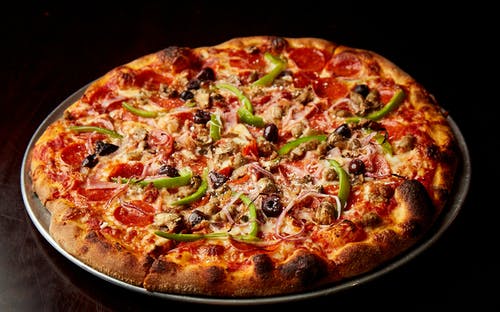 Order Supreme Pizza food online from Chilhowie Pizza & Restaurant store, Chilhowie on bringmethat.com