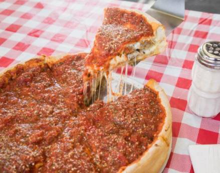 Order Cheese Chicago Style Stuffed Pizza food online from Waldo Cooneys Pizza - 111th St. store, Chicago on bringmethat.com