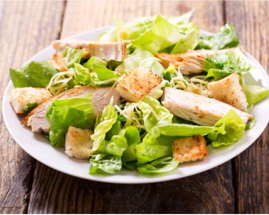 Order Caesar Salad food online from Luca Philly Cheesesteak store, San Mateo on bringmethat.com