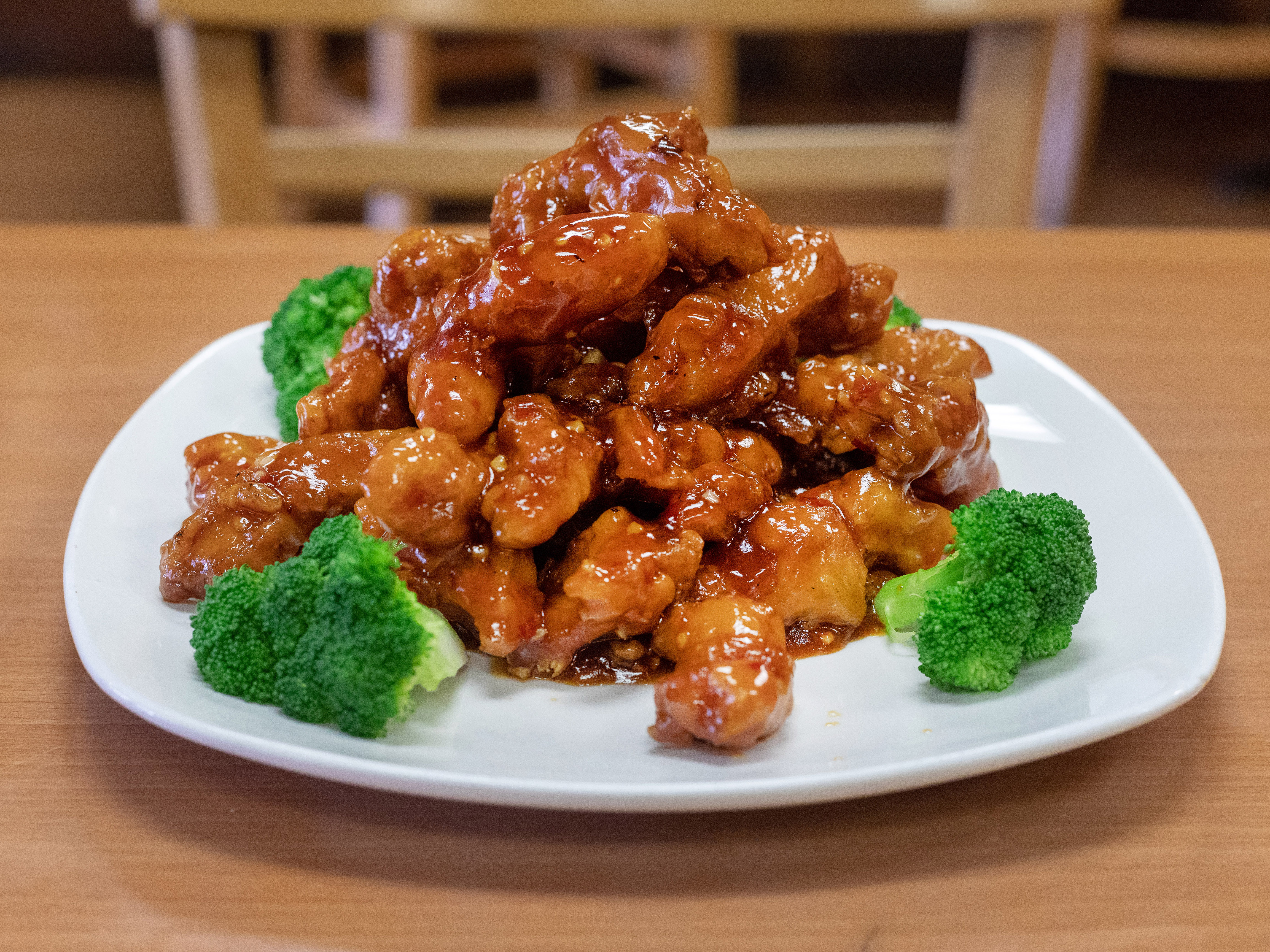 Order General Tao's Chicken food online from Lin's Kitchen store, San Francisco on bringmethat.com