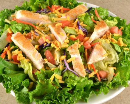 Order Grilled Chicken Breast Salad food online from Fryn' Pan Family Restaurant store, Fargo on bringmethat.com