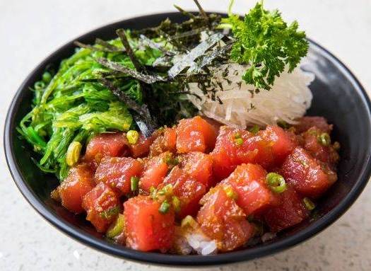 Order Tuna Poke Bowl food online from Mikko Sushi store, Escondido on bringmethat.com